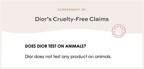 is christian dior cruelty free|The Reason Why Dior is NOT Cruelty.